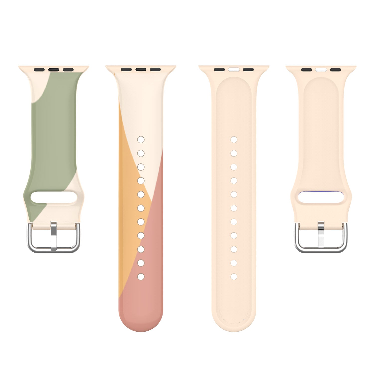 IML Pattern Printing Smart Watch Band Silicone Wrist Straps for Apple Watch Series 9 8 7 41mm 6 5 4 SE (2023) SE(2022) SE 40mm 3 2 1 38mm IML Pattern Printing Smart Watch Band Silicone Wrist Straps for Apple Watch Series 9 8 7 41mm 6 5 4 SE (2023) SE(2022) SE 40mm 3 2 1 38mm